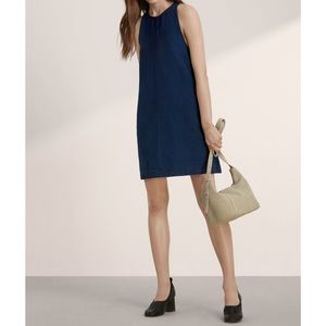 Aritzia Trimpette Dress in Medium Indigo